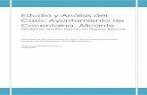 Estudio y Análisis del Caso: Ayuntamiento de Cocentaina ... · Estudio y Análisis del Caso: Ayuntamiento de Cocentaina, Alicante Modelo de Gestión Directa, Sin Órgano Especial