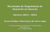 Resultados de Diagnósticos de Gestación en Vacunos ...destacados.inia.org.uy/images/pres/t29h3rcmvpucq5xgv94l.pdf · 11vo Taller de Evaluación de Diagnósticos de Gestación Vacuna.