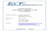 LINEA BASE CENTRAL TERMICA EN COLOMBIA · 12. Importancia del EMCP ... Para calcular el flujo en cada quemador multiplicamos ... norma ISO 9931 la cual especifica 4 minutos de muestreo