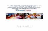 ESTRATEGIA DE INTERVENCIÓN PARA LA EDUCACIÓN Y ... · estrategia de intervenciÓn para la educaciÓn y promociÓn del consumo de productos hidrobiolÓgicos en estudiantes de educaciÓn