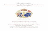 MISA DE GAITA · MISA DE GAITA EN COVADONGA: RAÍCES DE MÚSICA Y FE EN EL CORAZÓN DE ASTURIAS Ángel Medina EL SANTUARIO de Nuestra Señora de Covadonga representa, más