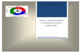 ACE-ASESORES CONSULTING GROUP. · SEGURIDAD-SALUD- HIGIENE, MEDIO AMBIENTE y CALIDAD. ACE-ASESORES CONSULTING GROUP. ... Seguridad y Salud Ocupacional bajo normativa OHSAS-18001:2007