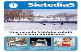 Una nevada histórica cubrió de blanco Alcobendascomunicacion.alcobendas.org/sites/default/files/publicacion/200.pdf · Teléfono 010 (desde Alcobendas) y 91 484 31 99 (desde fuera