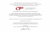 UNIVERSIDAD TECNOLÓGICA DEL PERÚ CARRERA DE …repositorio.utp.edu.pe/bitstream/UTP/709/1/Jhon Choquecahua_Trabajo... · ING. ANTONIO DAVID MEJÍA ... modelos de aeronaves. ...