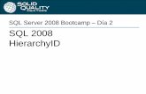 SQL Server 2008 Bootcamp Día 2 SQL 2008 HierarchyIDblogs.solidq.com/wp-content/uploads/203_-_SQL_2008_-_HierarchyID... · •Una estructura organizacional •Un conjunto de tareas