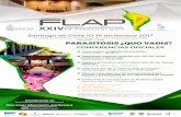 flap2017.comflap2017.com/wp-content/uploads/2017/06/Afiche-FLAP2017-2.pdf · Clobalización de la enfermedad de Chagas Pedro Albajar Viñas - España - OPS-OMS Nuevos retos que asumir