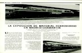 LA EXPOSICION DE MATERIAL FERROVIARIO EN MADRID … · de la °segunda generación": series 760Q 7700 y 7800. Las 75 locomotoras 7700, consiruidas en Inglaterra, y que para muchos