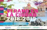 VERANO EN LA CIUDAD 2018-2019 - turismo.cordoba.gob.ar · 3 | -----De la mano de guías pro-fesionales de la Municipa-lidad de Córdoba, visitar algunos sitios emblemáti-cos es una