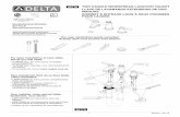 66770 TWO HANDLEWIDESPREAD LAVATORY FAUCET … Rev B.pdf · B esu rg lid n (2) po y se atd inb om fh lr g. Be sure the handle with "H" mark (3) to be installed onto the left and the