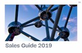 Sales Guide 2019 · patrimoine Gracias a su patrimonio de particular riqueza histórica y artística, Bruselas continúa sorprendiendo y atrayendo a visitantes de todas las partes