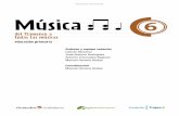 Música 6 - musicayflamenco.es · interpreta o improvisa canta baila o recita la la la contesta, comenta, valora o reﬂexiona escucha o discrimina auditivamente Propuestas didácticas