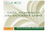 Guía Académica del Docente - unife.edu.pe · ad amoris vitam” “En la luz de la ... los que se encuentran descritos en el Anexo Nº 1 de la presente resolución. ... dominio