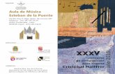 Aula de Música Esteban de la Puente - ieb.org.esieb.org.es/images/secciones/musica/basesXXXVConcursoOrgano2015.pdf · xxxv concurso de composición para órgano Cristóbal Halffter