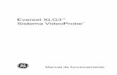 Everest XLG3 Sistema VideoProbe - GE Digital Solutions ... · Manual de instrucciones iii Información de contacto Mantenimiento Si quiere pedir mantenimiento para su sistema, llame