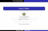 Lógica Difusa - Departamento de Física Matemática y de ...hfranco/int_comp/ic_clase13.pdf · Repaso de eoríaT de Conjuntos Repaso de Lógica Booleana Idea de Conjunto Difuso Colección