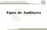 Tipos de Auditoría - osfem.gob.mx · Tipos de Auditoría que Realiza el OSFEM AECF Financiera. Obra Patrimonial Revisión Presupuestal Coordinadas con la ASF Fiscalización Cuenta