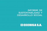 Informe de Sustentabilidad y Desarrollo Social - dekorasa.comdekorasa.com/wp-content/uploads/2016/06/espanhol.pdf · Portinari, cuyos atributos incluyen: diferenciación, innovación