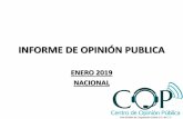 INFORME DE OPINIÓN PUBLICAcronio.sv/wp-content/uploads/2019/01/INFORME-DE-RESULTADOS-OP-NAC... · 6 n=1,300; +/- 2.72% EXPLORACIÓN DEL NIVEL DE AGRADO DE CANDIDATOS PRESIDENCIALES