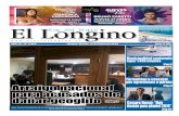 C M Y CM MY CY CMY K El Longino Soy del Norte · www .diariolongino.cl AÑO 16 - N° 5.483 Iquique, Martes 15 de Enero de 2019 Valor $ 300 El Longino Soy del Norte Formalizan a concejal