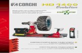 Evolution - corghi.com · O primeiro e o único desmonta pneus no mundo a utilizar um motor hidráulico para acionar o redutor do autocentrante. Este dispositivo particular é capaz