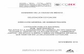 GOBIERNO DE LA CIUDAD DE MÉXICO DELEGACIÓN …coyoacan.df.gob.mx/wp-content/uploads/2016/04/BASES-LPN-006.16-ADQ... · 4 2- objeto de la licitaciÓn. 5 2.1 participaciÓn. 5 2.2