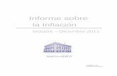 Informe sobre la Inflaci³n - .INFORME SOBRE LA INFLACI“N En este informe se analiza la inflaci³n,