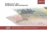 Informe de Política Monetaria - Acento - El más ágil y moderno …acento-main-cdn.odsoluciones.netdna-cdn.com/wp-content/... · 2014-06-12 · 5.5%±1.0% para 2012 al cierre del