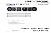 MHC-GNX800 - Biblioteca de diagramas electrónicos con mas ...diagramasde.com/diagramas/otros2/Sony_MHC-GNX800.pdf · SISTEMA COMPACTO DE SOM Sony Corporation ... SISTEMA DE CAIXAS