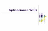 Aplicaciones WEB - newton.uam.mxnewton.uam.mx/xgeorge/hmoncayo/Modelado/AplicacionesWEB.pdf · Que es una JSP Java Server Page Es un documento de texto que contiene Texto estático