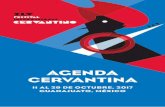 AGENDA CERVANTINAsemanario-chopper.com/wp-content/uploads/2017/10/agenda...RNTILVLCRV2T AGENDCRVNTGI 1A TRV 9GOVR T AGENDCRV2T ACI 10:30 | Inauguración fic Inauguración y entrega
