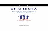 Instrucciones Oficinista Cobertura(2012)1raVersión · Instrucciones al Oficinista Municipal de la Encuesta de Cobertura Introducción -2 I. Introducción En el transcurso del proceso