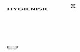 HYGIENISK PT - ikea.com · PORTUGUÊS 4 • A limpeza e a ... efetuar testes de desempenho (por exemplo, de acordo com a norma EN60436), envie um e-mail para: info.test@dishwasher-production.com