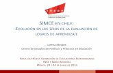 SIMCE EN CHILE E U DE - inee.edu.mx · 2014 . ÍNDICE DE LA ... SIMCE: descripción general del sistema y su contexto Evolución y etapas ... escuelas en base a medición de resultados
