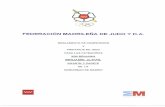 · federacion madrileÑa de judo y d.a. entidad deportiva de utilidad pÚblica c.i.f. (79126306 reglamento de competiciÓn y arbitraje de judo para las catecorias de minibenjamin