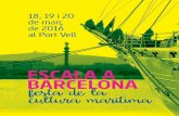 Co aboradors - eldigital.barcelona.cateldigital.barcelona.cat/wp-content/uploads/2016/03/programaEscala... · Del 18 al 20 de març, Barcelona acull per primera vegada el festival