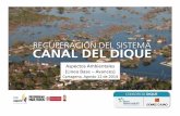 Aspectos Ambientales (Linea Base – Avances) · ICOMI - Canal del Dique presentó baja contaminación. Para el sistema de ciénagas Juan Gómez fue la que presentó los niveles más