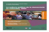 La cultura política de la democracia entica_de... · La cultura política de la democracia en Colombia, 2004 Juan Carlos Rodríguez-Raga, Universidad de Pittsburgh Diseño de muestra