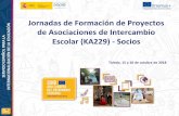 Jornadas de Formación de Proyectossepie.es/doc/comunicacion/jornadas/2018/15y16_octubre/conclusiones... · • Archivo de documentación justificativa • Anexo II y cronograma •