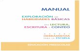EXPLORACIÓN DE - dgdge.sep.gob.mxdgdge.sep.gob.mx/sisat/materiales/Ma/sub1/Preescolar/Manual... · MATERIAL PARA LECTURA ANEXO 1 MATERIAL PARA ESCRITURA ANEXO 2 MATERIAL PARA CONTEO