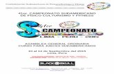 41er. CAMPEONATO SUDAMERICANO DE FÍSICO CULTURISMO …csff-ifbb.com/wp-content/uploads/2017/05/invitacion16.pdf · Caranqui OE6-110 y Av. Mariscal Sucre Edificio FEGAL 3er. piso