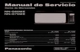 Manual de Servicio - Portal do Eletrodomestico: Tudo sobre … · 2012-04-16 · Horno de Microondas ... BH 120V CA, 60 Hz.....BH 120V CA, 60 Hz Potencia de energía ... 42 RESISTENCIA