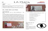 EL DIA DE LA PAU - xtec.cat · Aquest any se celebra el 100è aniversari de la publicació de l’obra de Joaquim Ruyra Marines i boscatges, ara coneguda amb el nom de Pinya de Rosa