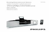 pg001-027 DCM230 BK-Eng - Philips · de los valores nominales y tolerancias de las tensiones (voltaje),frecuencia (ciclaje) de ... pg001-027_DCM230_BK-Eng 8/6/08, 11:488. English