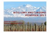 WTO/OMT ENOTURISMO MENDOZA 2017 - know.unwto.org · enoturismo en Argentina Enfoque multidisciplinario, turismo temático La innovación como factor clave para el éxito Enoturismo