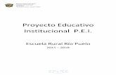 Proyecto Educativo Institucional P.E.I. -  · El servicio educativo que entrega esta Unidad educativa, tiene como sello una Educación Integral de Calidad, basada en tres valores