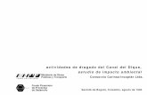actividades de dragado del Canal del Dique, estudio de impacto … · 2015-10-13 · EIA-rehabilitación del río Magdalena, canal del Dique agosto 93 introducción introducción