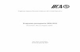 IICA/CE/Doc. 662 (17) Original: españolrepositorio.iica.int/bitstream/11324/6255/1/(DT-662) Programa... · II. OBJETIVOS ESTRATÉGICOS Y SU IMPLEMENTACIÓN a implementación del