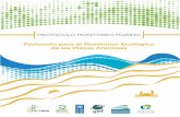Protocolo para el Monitoreo Ecológico de las Playas Arenosasareasmarinasprotegidas.com/wp-content/uploads/2016/10/Protocolo... · redefinición de metas de conservación, diseño