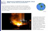 Magnitud 8.2 NORESTE DE IQUIQUE, CHILE - iris.edu · terremoto de M6.7 con mecanismos de falla similares que el terremoto del 1ro de Abril, ocurrió el 16 de Marzo y fue seguido por