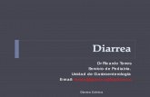 Diarrea - campus.usal.escampus.usal.es/~ogyp/Clases teoricas 2013 2014/Digestivo/Diarrea.pdf · Diagnóstico . Diarrea Crónica . Clínico Ambiente epidémico Relación alimentación